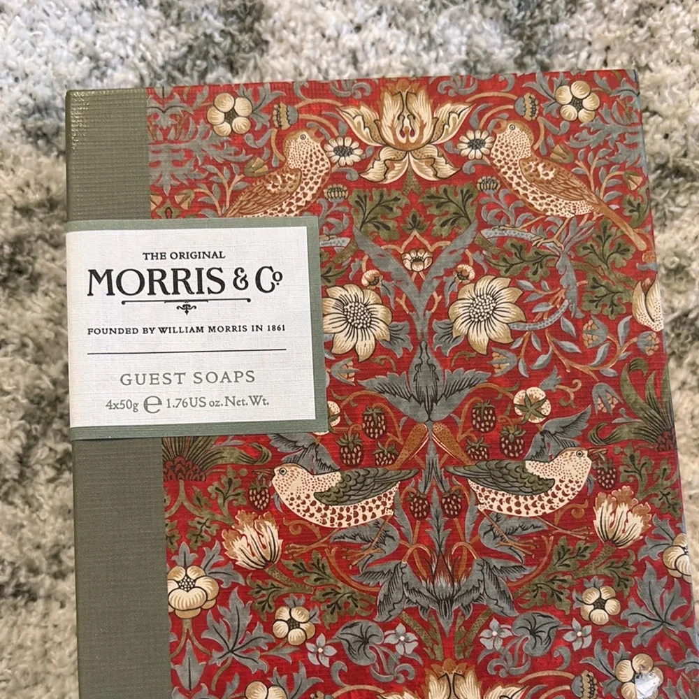 William Morris At Home Guest Soaps Boxed Set of 4, NWT - Picture 16 of 16